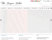 Tablet Screenshot of carpetcellar.com